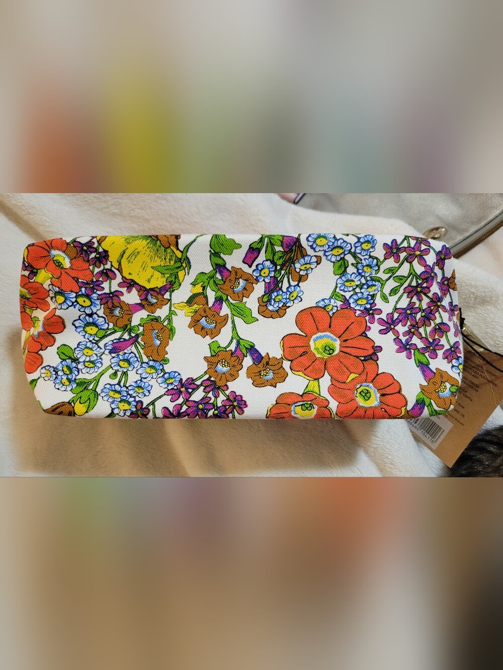 Coach Floral Canvas Pouch - Picture 4 of 11